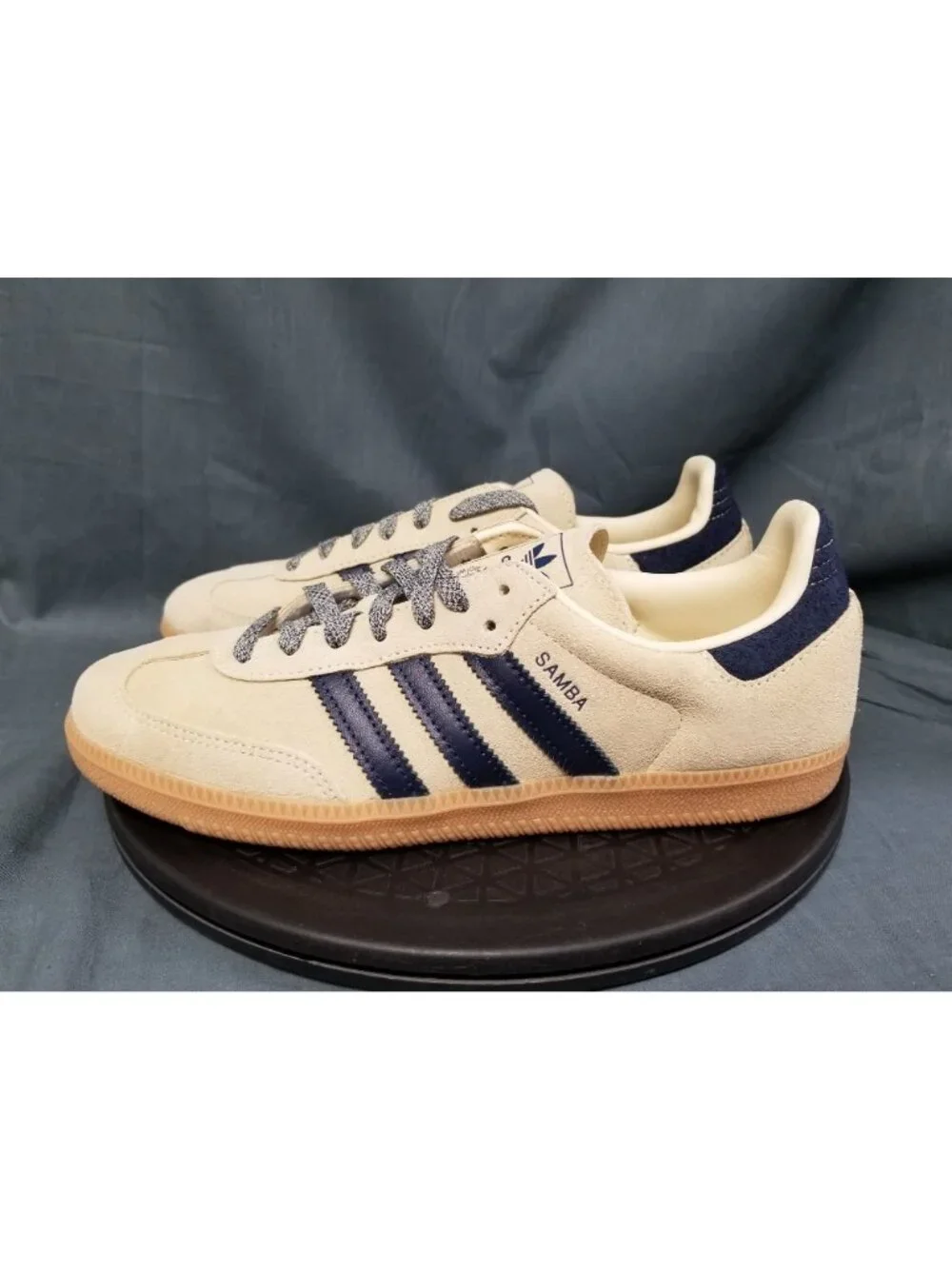 Adidas Samba OG Warm Vanilla Night Indigo Men's Size 8.5 NEW NO BOX!
